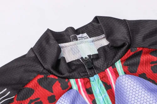 Miniatura 95 de Weimostar Hombre Ciclismo Jersey Manga Corta Bicicleta Ropa Multicolor Diamante