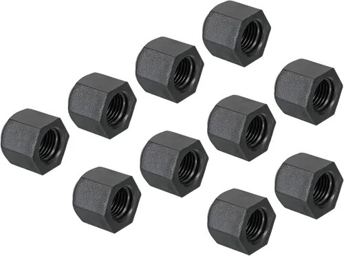 Miniatura 9 de PATIKIL Tapón de plástico de 5/8 pulgadas, rosca hembra 7/8-14UNF, 5 piezas de 45 grados SAE Flare tubo de montaje de válvula tapón para aire