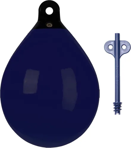 Miniatura 8 de Dan-Fender Guardabarros redondos de alta resistencia y boya marcadora – Parachoques de bola multiusos para barcos – Cuerda sólida que sostiene