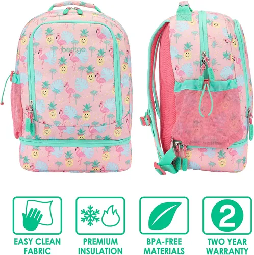 Miniatura 4 de Bentgo Kids Prints 2 en 1 Mochila y lonchera aislada
