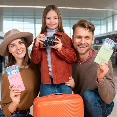 Miniatura 5 de 3 soportes para pasaporte para viajes, funda de pasaporte familiar, soporte para libro de pasaporte con rosa, negro y verde para tarjeta de crédito