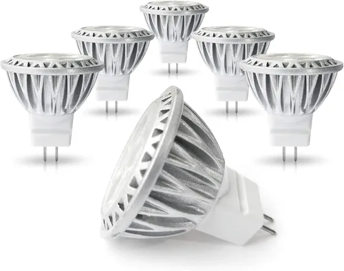 Miniatura 9 de ALIDE Bombillas LED MR16 de 15 grados, ángulo de haz estrecho de 15°, GU5.3 20 W 35 W equivalente a halógeno, 5 W, 450 lúmenes, 2700 K, blanco