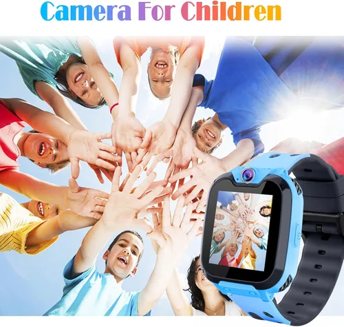 Miniatura 3 de Reloj inteligente Goodatech para niños y niñas, juguetes de aprendizaje con 16 juegos, llamadas telefónicas SOS, cámara, reproductor de música