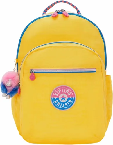 Miniatura 11 de Kipling Mochila para portátil Seoul de 15 pulgadas para mujer, duradera, espaciosa, con correas acolchadas para el hombro, funda protectora