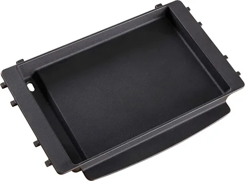 7658 Plancha de hierro fundido esmaltado para Weber Spirit 200/300, antiadherente de alta calidad fácil de limpiar, compatible con Spirit I/II