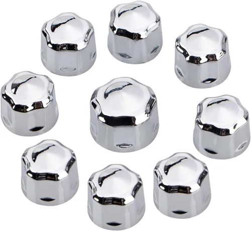 Miniatura 3 de 55 piezas de tapas de tornillo de motor negras para Harley Touring Electra Glides Road Glides Road Kings 1999-2016 y Softail 1999-2017