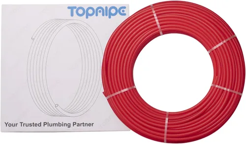 Miniatura 14 de Tubo PEX-A, tubo rojo de 1/2 pulgada x 100 pies, certificado NSF para agua potable, tubo PEX-A para fontanería, herramientas de fontanería