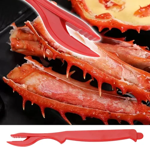 Miniatura 5 de Cascanueces y herramientas para cangrejo, juego de herramientas para mariscos de 27 piezas, incluye 8 cascanueces para patas de cangrejo, 8