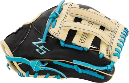 Miniatura 28 de SSK Z5 Craftsman Guante de béisbol para infield – 11.25” - 11.5” - 11.75” - 12” – Lanzamiento con mano derecha y izquierda Rojo/Verde Kelly/Blanco