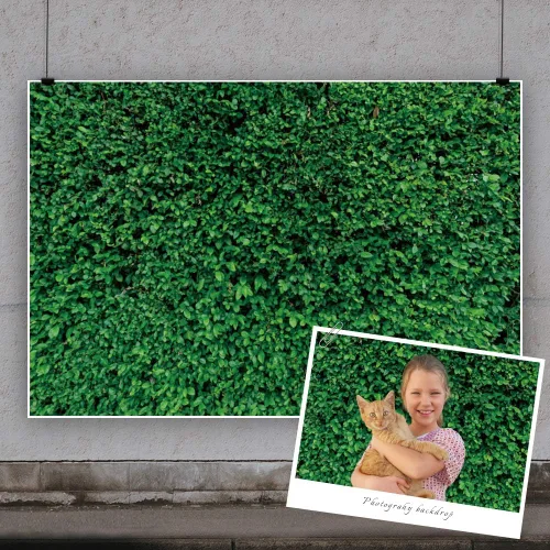Miniatura 3 de Fondo de fotografía de pared de hierba natural, Yeele de 5 x 3 pies, hojas verdes de primavera, telón de fondo verde, pancarta de cumpleaños, boda