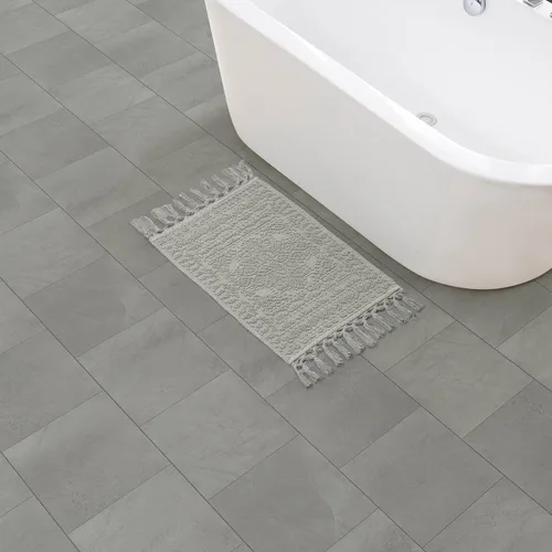 Miniatura 60 de French Connection Nellore Alfombras de Baño, Tapetes de Baño Tejidos y con Cuentas, Tapetes de Baño Duraderos y Gruesos para Baño y Alfombras