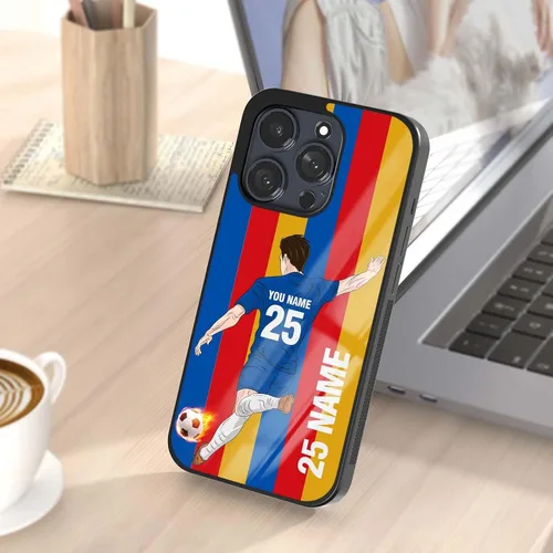 Miniatura 7 de Fundas de teléfono personalizadas Footbal Soccer Club para iPhone 6 7 8 SE X 11 12 13 14 15 Pro Max Plus Mini para Samsung S8 S9 S10 S20 S21 S22 S23