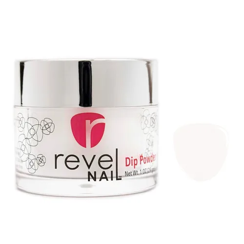 Miniatura 30 de Revel Nail Polvo de inmersión – Esmalte de uñas en polvo transparente y rosa, polvo de inmersión resistente a las virutas con vitamina E y calcio