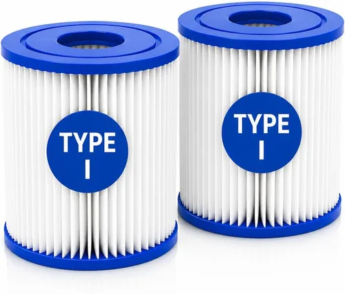 Filtro de piscina compatible con Bestway Filter Type I 58093, filtro de spa de 3.5 x 3.1 pulgadas, bomba de piscina Flowclear 58381 58511e 300/330