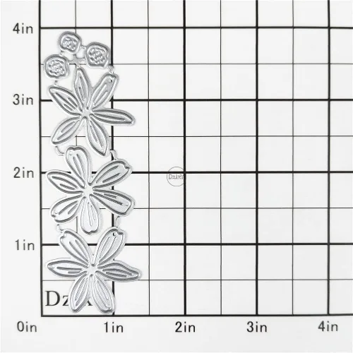 Miniatura 2 de DzIxY Troqueles de corte de metal de seis pétalos, flores, para hacer tarjetas, papel de gofrado, juegos de troqueles, álbum, plantillas