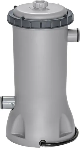 Miniatura 9 de Bestway Flowclear - Cartucho de bomba de filtro de agua para piscina sobre el suelo, 530 galones por hora, 120 voltios con temporizador de apagado