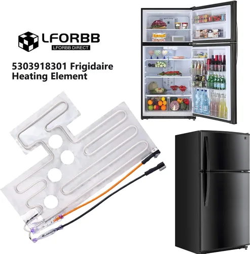Miniatura 7 de Kit de calentador de garaje para refrigerador 5303918301, calentador de refrigerador de garaje compatible con Kenmore Crosley Westinghouse