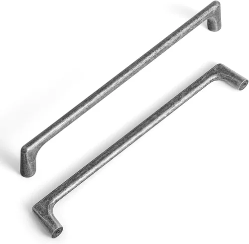 Miniatura 84 de Goo-Ki - Tiradores de gabinete de latón antiguo con centros de agujeros de 3 pulgadas (76mm), manijas de gabinete de aleación de zinc estilo retro