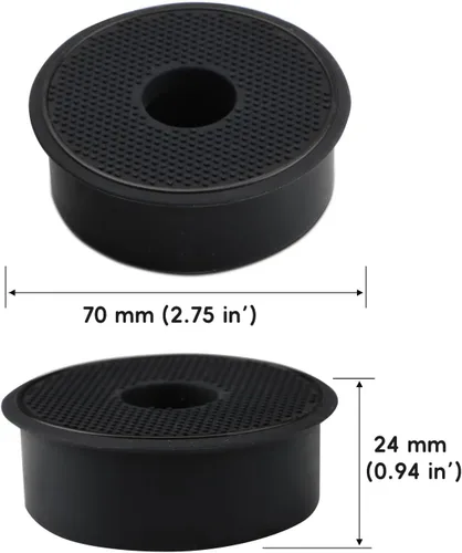 Miniatura 5 de Auovo Espaciador de repuesto para portavasos de 2.75 pulgadas, apto para Chevy Camry, accesorios de silicona, soporte para tazas, elevador