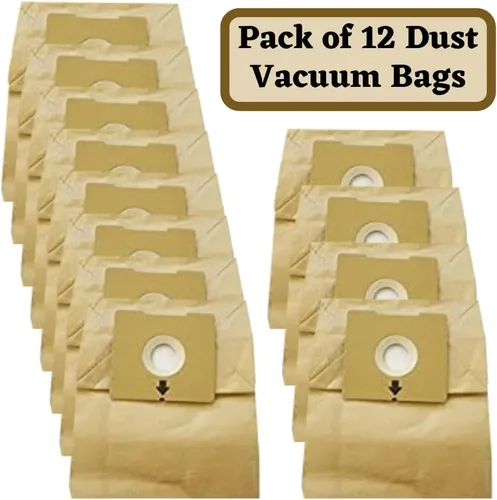 Selgo Paquete de 12 bolsas de vacío de repuesto para aspiradora Bissell Zing Series | Ideal para 4122, 4122D, 1668W, 2154A, 2154C, 2154W OEM #