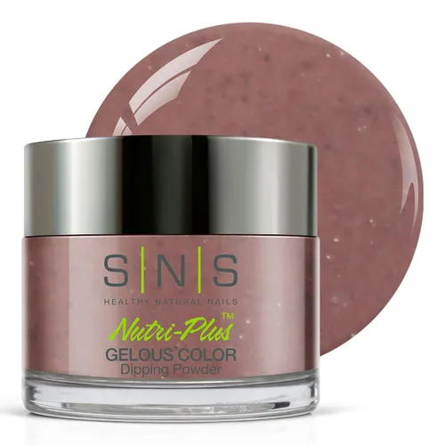 Miniatura 41 de SNS Polvo de inmersión de uñas, polvo de inmersión de color geloso - Acai Bowl (negro) - Color de uñas de larga duración dura 14 días - Bajo olor