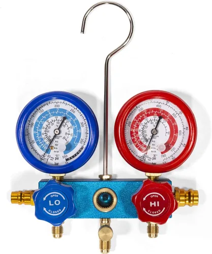 Miniatura 4 de Aire bomba de aspiradora Xtremepowerus HVAC – A/C refrigeración kit colector ac gauge set