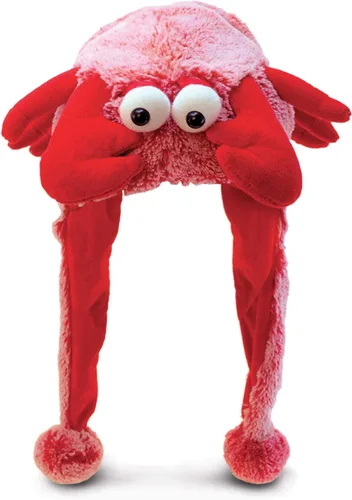 Miniatura 14 de Puzzled - Sombrero de mapache marrón de peluche - Sombrero súper suave y cálido con orejeras, gorro de invierno acogedor de forro polar para niños