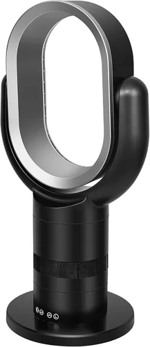 Miniatura 10 de Simple Deluxe Calentador de espacio portátil, calentador de cama y manta para interiores, calentamiento rápido de 3 segundos de 1200 W, soplador
