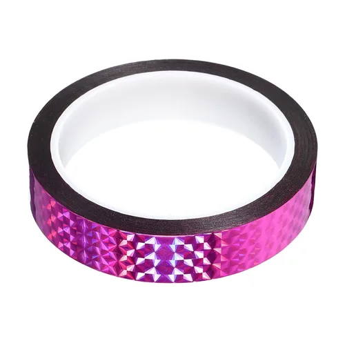 Miniatura 19 de YOKIVE Cinta de prisma, cintas decorativas holográficas reflectantes autoadhesivas, ideal para proyectos de manualidades, arte de bricolaje, hogar