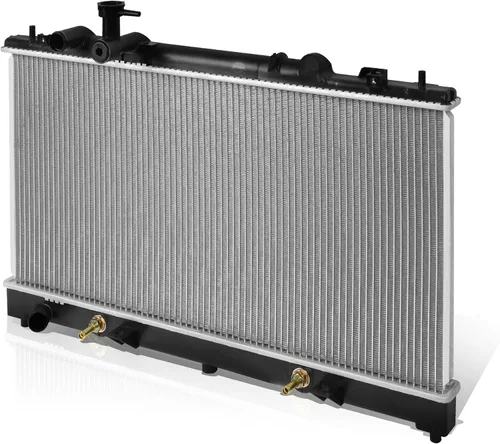 Miniatura 12 de Radiador Auto Dynasty compatible con Mazda MX6 626 2.0L 2.2L AT MT de 1992-1997, estilo de fábrica de 1 hilera, DPI 1323, núcleo de aluminio 92-97