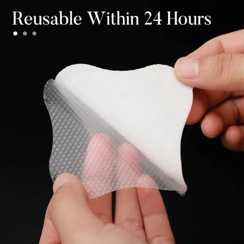 Miniatura 3 de Frienda 40 almohadillas de gel calmantes ajustables de hidrogel reutilizables, esenciales para la lactancia materna, almohadilla de lactancia