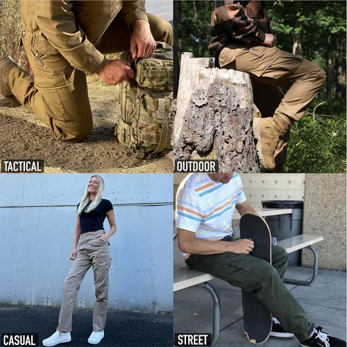 Miniatura 5 de Rothco - Pantalones tácticos de camuflaje estilo uniforme militar BDU, tipo cargo