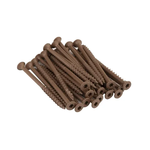 Miniatura 3 de Nuvo Iron Tarro de Tornillos para Cubierta # 8 x 2 1/2" - 250 unidades, Marrón