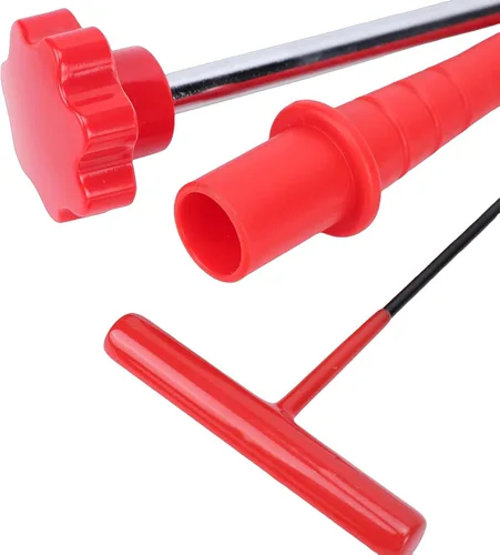 Miniatura 8 de Quick Change Tire Valve Tool Kit, Valve Stem Core Replacement Installation Tool with T Shape Hook for Cars ATVs Trucks Light Trailers Using TR413
