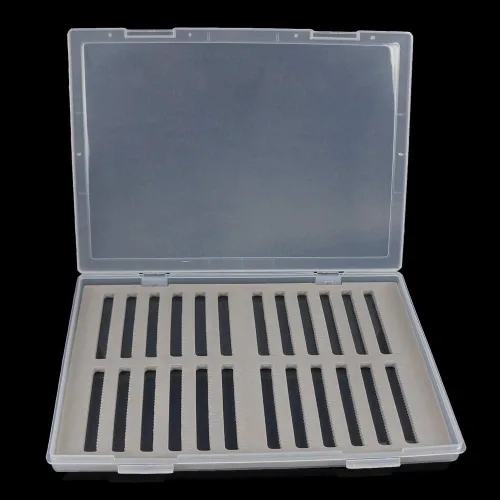 Miniatura 4 de Aventik Cajas para moscas de gran capacidad, tapa transparente de espuma delgada, colección PP, cajas de pesca de competición para anzuelos de pesca
