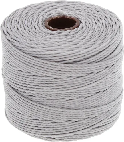 Miniatura 8 de The Beadsmith S-Lon Cordón para Cuentas – Cordón de Nylon Torcido de 0.5 mm para Ensartar, Paquete de 4, Mezcla de Neutrales Fríos, TEX210, 77