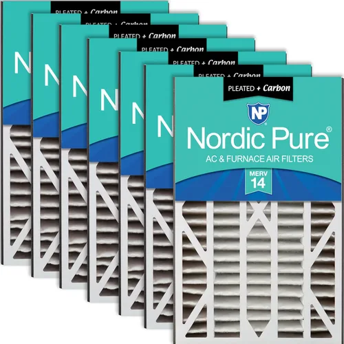 Miniatura 18 de Nordic Pure Filtros de aire de repuesto MERV 15 Plus Carbon Trion Air Bear Cub de 16 x 25 x 3 (15 13/16 x 24 5/16 x 3)