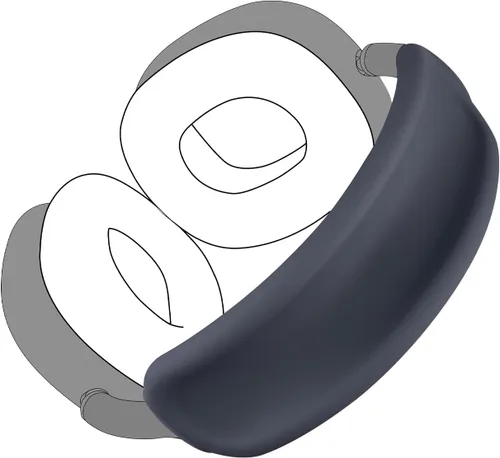 Miniatura 15 de SOULWIT - Protector de diadema para AirPods Max, cubierta completa a prueba de sudor, para entrenamientos de gimnasio, (requiere fácil desmontaje)