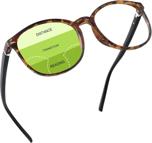 Miniatura 20 de YEIN Gafas presbípicas multifocales progresivas, gafas de sol grises fotocrómicas