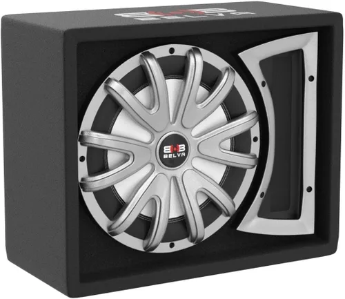 Miniatura 4 de BELVA BLB112LED Subwoofer de coche con puerto cargado de 12 pulgadas y 750 W con LED multicolor y control remoto