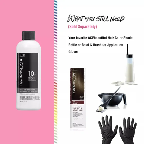 Miniatura 5 de AGE beautiful Gentle Creme Hair Developers Para tintes de cabello permanentes, tónicos, aclaradores Coloración profesional de salón