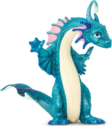 Safari Ltd. Figura de dragón oceánico, figura detallada de dragón de 6 pulgadas, juguete mítico para niños, niñas y niños a partir de 4 años
