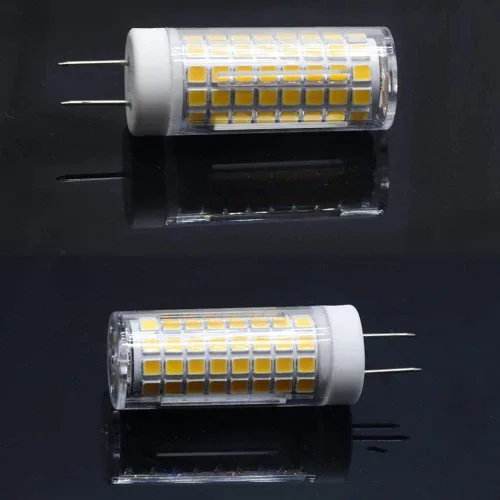 Miniatura 2 de Bombilla LED G8, repuesto de bombilla halógena de 75 W, regulable 7 W, 750 lúmenes, CA 120 V, base bipin GY8.6/G8, blanco cálido 3000 K para luz