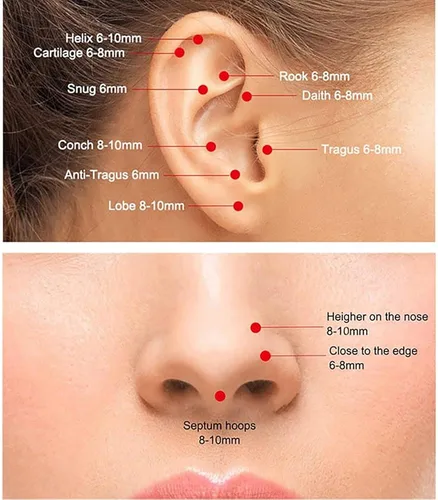 Miniatura 5 de Arracadas de acero inoxidable quirúrgico 316L de 023pulgadas 031pulgadas 039pulgadas hipoalergénicos pequeños para hombre aretes de aro