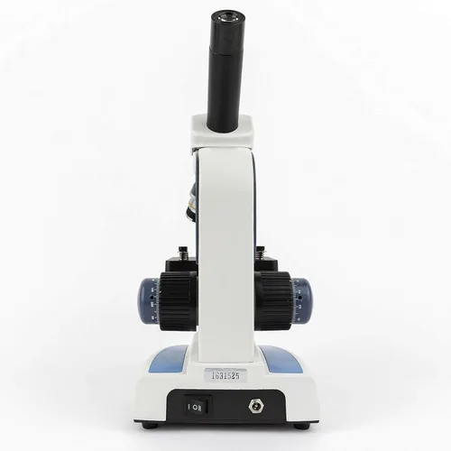 Miniatura 9 de AmScope Microscopio monocular compuesto inalámbrico digital M158C-2L-E, oculares WF10x y WF25x, aumento de 40x-1000x, iluminación LED superior e
