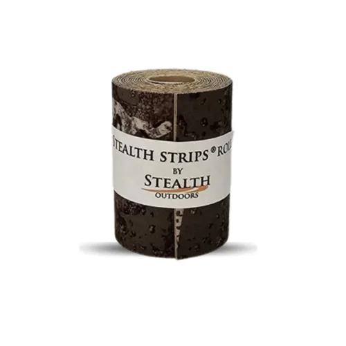 Miniatura 24 de Stealth Strips Cinta silenciadora de camuflaje Tela silenciadora autoadhesiva Ideal para silenciar todo tu equipo de caza de metal y accesorios