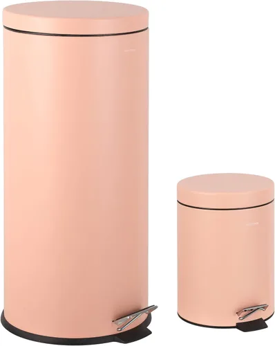 Miniatura 12 de happimess HPM1000B Oscar - Bote de basura de 8 galones con mini bote de basura gratis, moderno, a prueba de huellas dactilares para el hogar