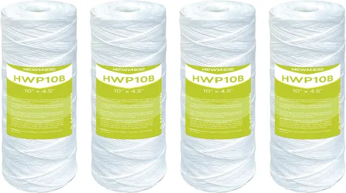 Cartucho de filtro de agua de 5 micrones para toda la casa, filtros de sedimentos para heridas de cuerda para agua de pozo, repuesto para cartuchos