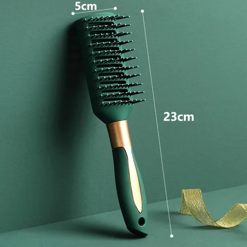 Miniatura 7 de Cepillo desenredante para peinar, cepillo desenredante de secado por soplado, cepillo de cerdas de nailon, cepillo antiestático, cepillo de masaje