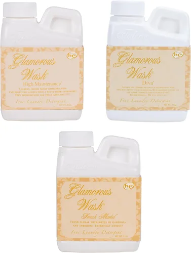Miniatura 14 de Elanze Designs Tyler Candle Glamorous Wash y lujoso detergente líquido fino de 4 onzas, surtido de 3 aromas, alto mantenimiento, Diva, Kathina